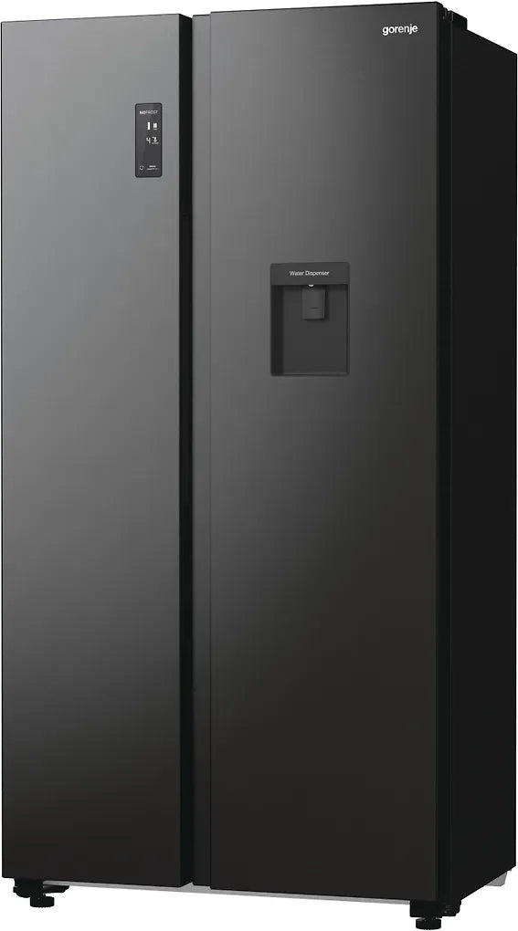 Gorenje NRR9185EABXLWD Side By Side, svart
