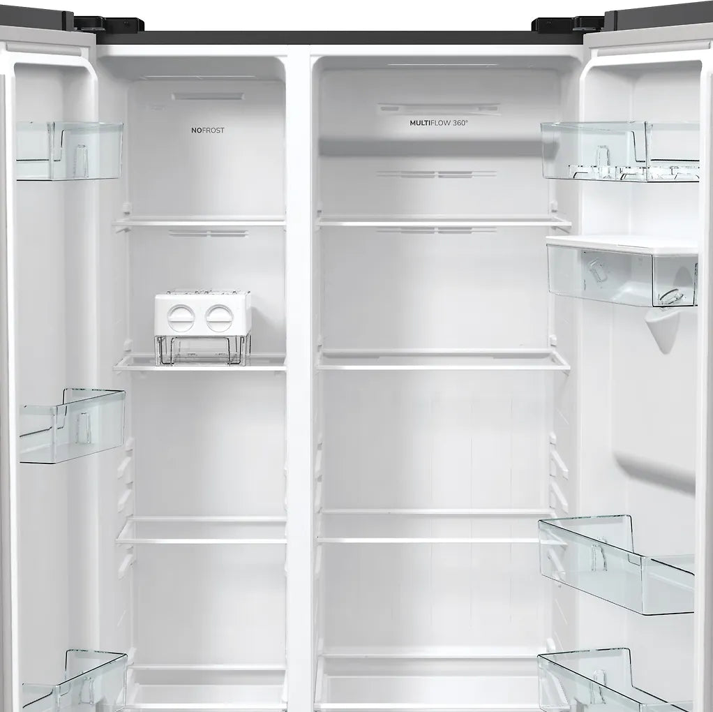 Gorenje NRR9185EABXLWD Side By Side, svart
