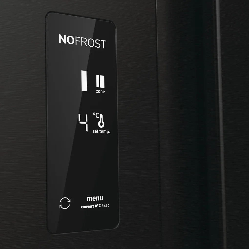 Gorenje NRR9185EABXLWD Side By Side, svart