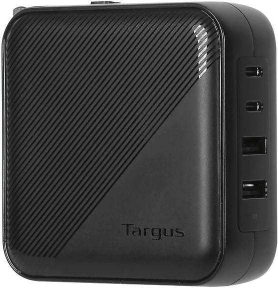Targus GaN 100 W USB-C/USB-A Multiport -laturi, musta