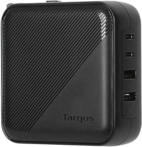 Targus GaN 100 W USB-C/USB-A Multiport -laturi, musta