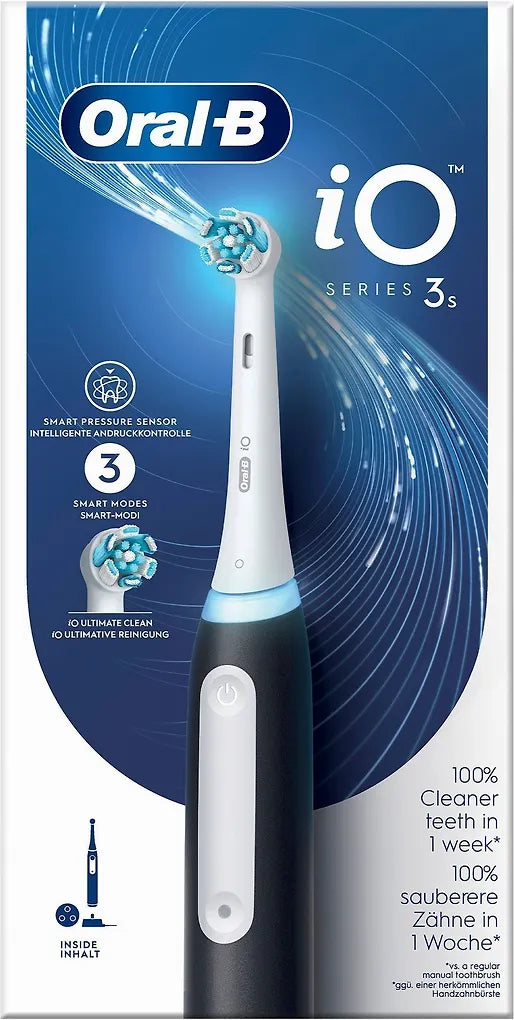 Oral-B iO Series 3s -sähköhammasharja, musta