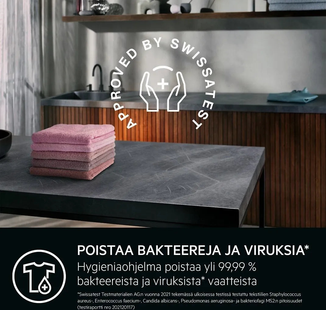 AEG LR833W96W 8000-sarjan pyykinpesukone