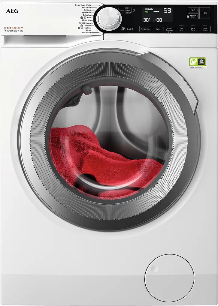 AEG LR833W96W 8000-sarjan pyykinpesukone