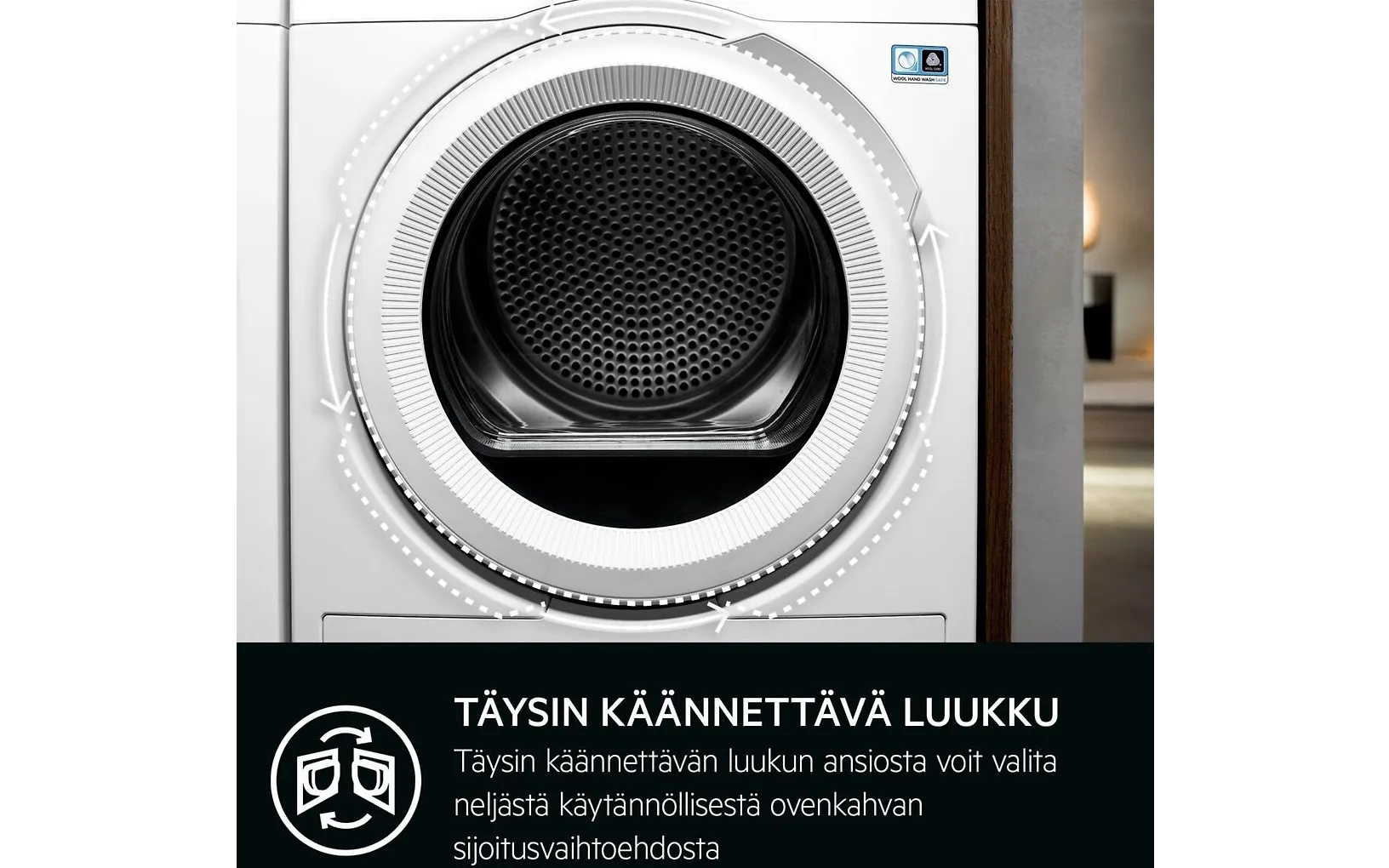 AEG TR833A84E 8000-sarjan kuivausrumpu