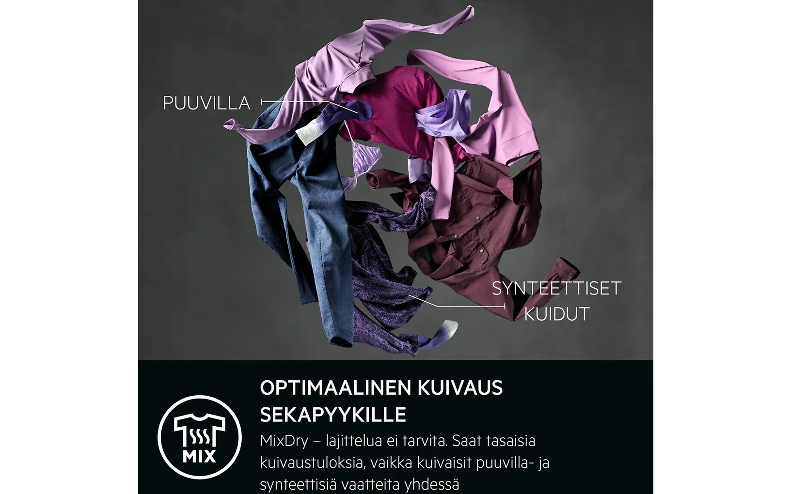 AEG TR833A84E 8000-sarjan kuivausrumpu