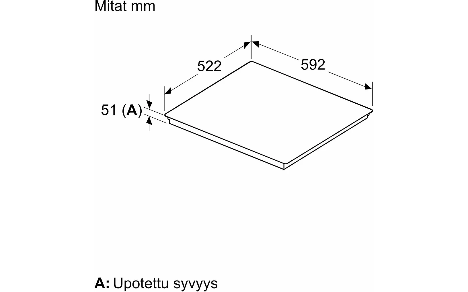 Bosch PIE631HB1E Serie 6 induktiotaso