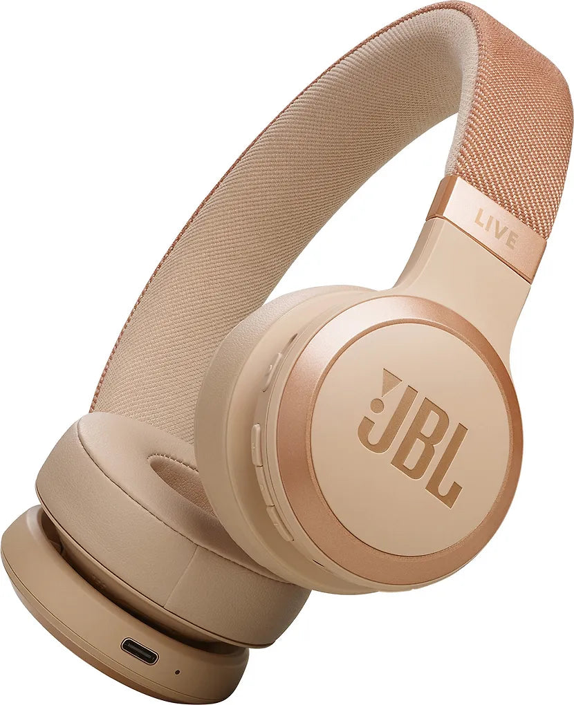 JBL LIVE 670NC vastamelukuulokkeet, hiekka