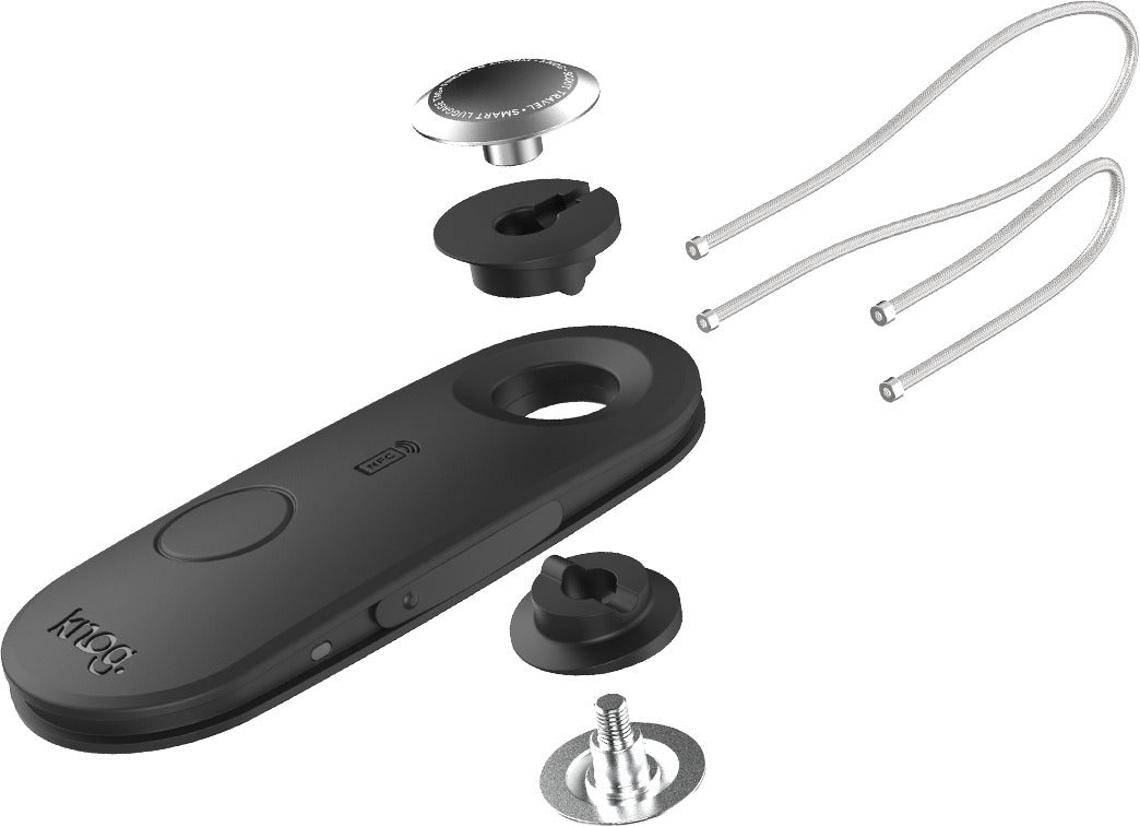 Knog Scout Travel varashälytin ja paikannin, Apple iOS, musta – kuva 7