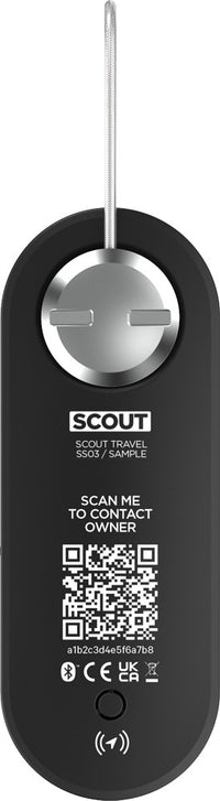 Knog Scout Travel varashälytin ja paikannin, Apple iOS, musta – kuva 3