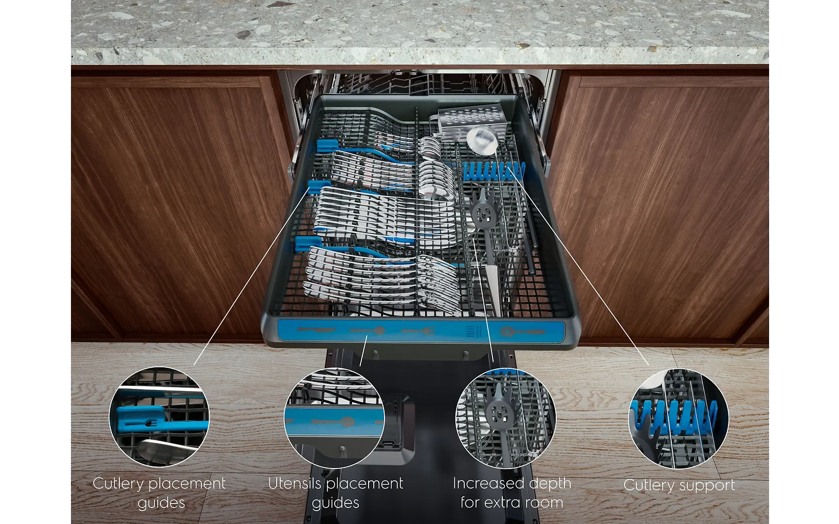 Electrolux ESS48300UX 600 SatelliteClean diskmaskin, stål