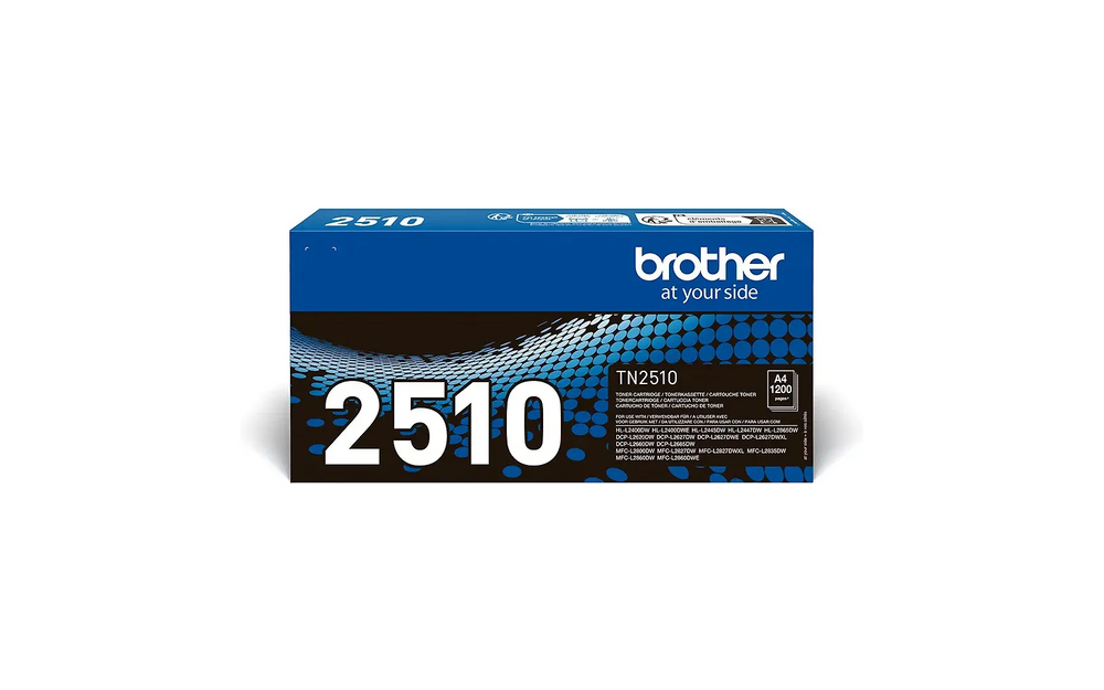 Brother TN2510 -laservärikasetti, musta - E-store.fi