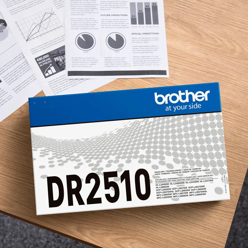 Brotherin DR2510 -rumpuyksikkö – kuva 5