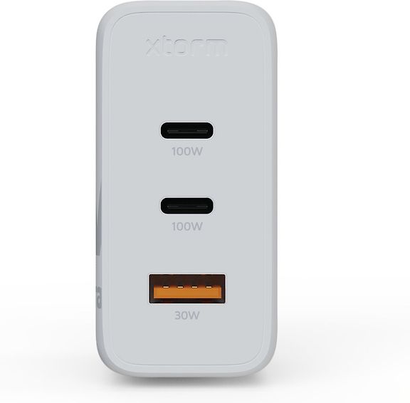 Xtorm XEC100 GaN² Ultra 100 W -verkkovirtalaturi, USB-C / A – kuva 3