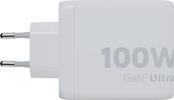 Xtorm XEC100 GaN² Ultra 100 W -verkkovirtalaturi, USB-C / A – kuva 5
