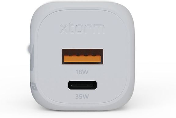 Xtorm XEC035 GaN² Ultra 35 W -verkkovirtalaturi, USB-C / A – kuva 3