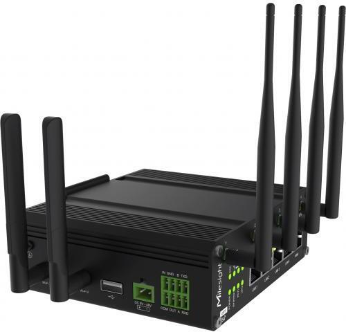 Milesight UR75-500GL-G-P-W 5G -modeemi ja WiFi -reititin