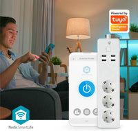 Nedis SmartLife WIFIP312FWT älyjatkojohto, 16 A / 3680 W – kuva 7