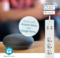 Nedis SmartLife WIFIP312FWT älyjatkojohto, 16 A / 3680 W – kuva 6