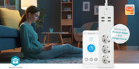 Nedis SmartLife WIFIP312FWT älyjatkojohto, 16 A / 3680 W – kuva 5