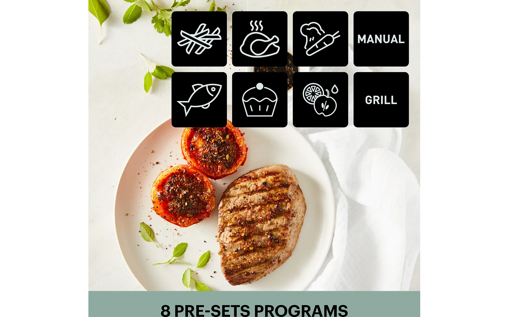 OBH Nordica Dual Easy Fry & Grill airfryer