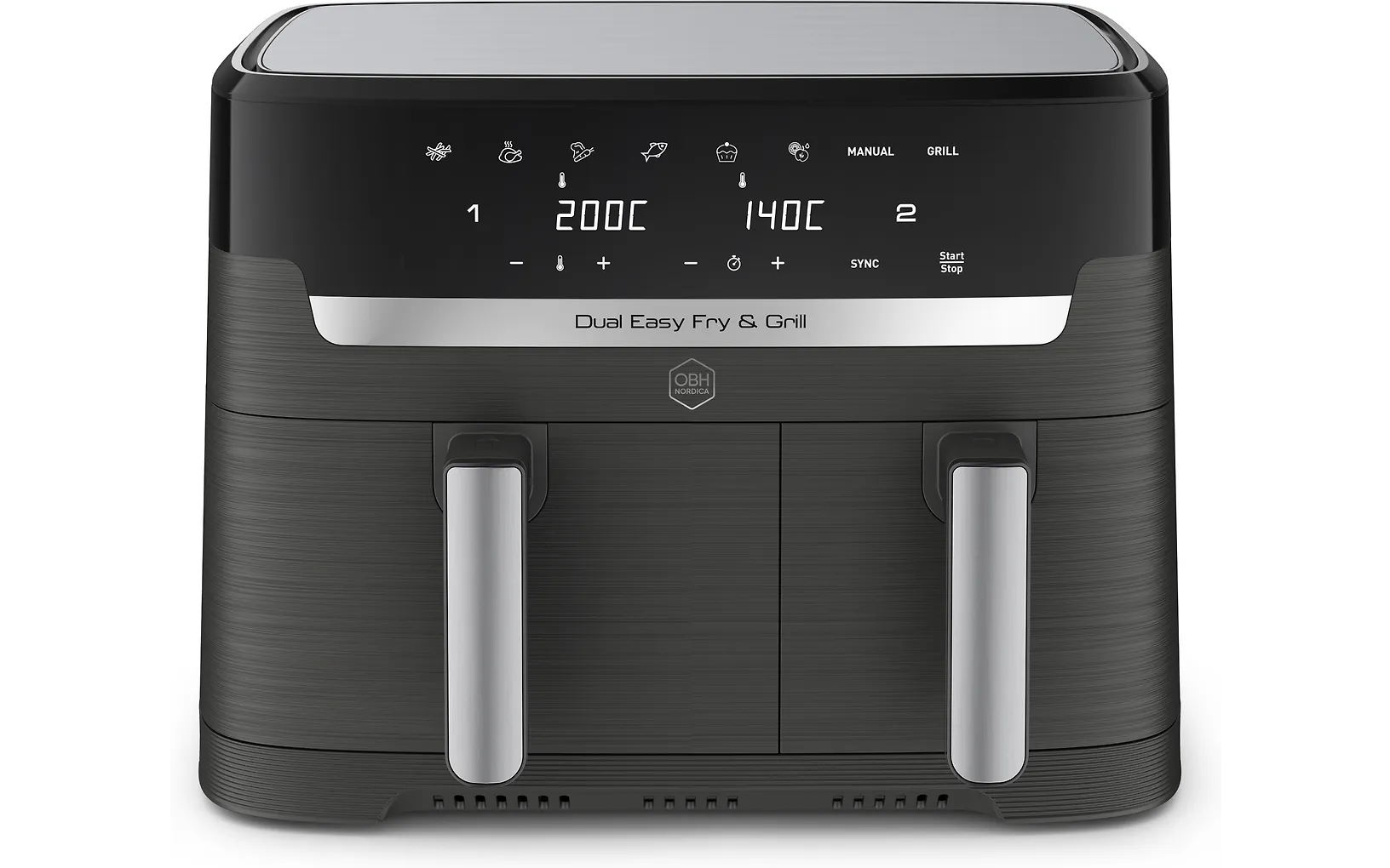 OBH Nordica Dual Easy Fry & Grill airfryer