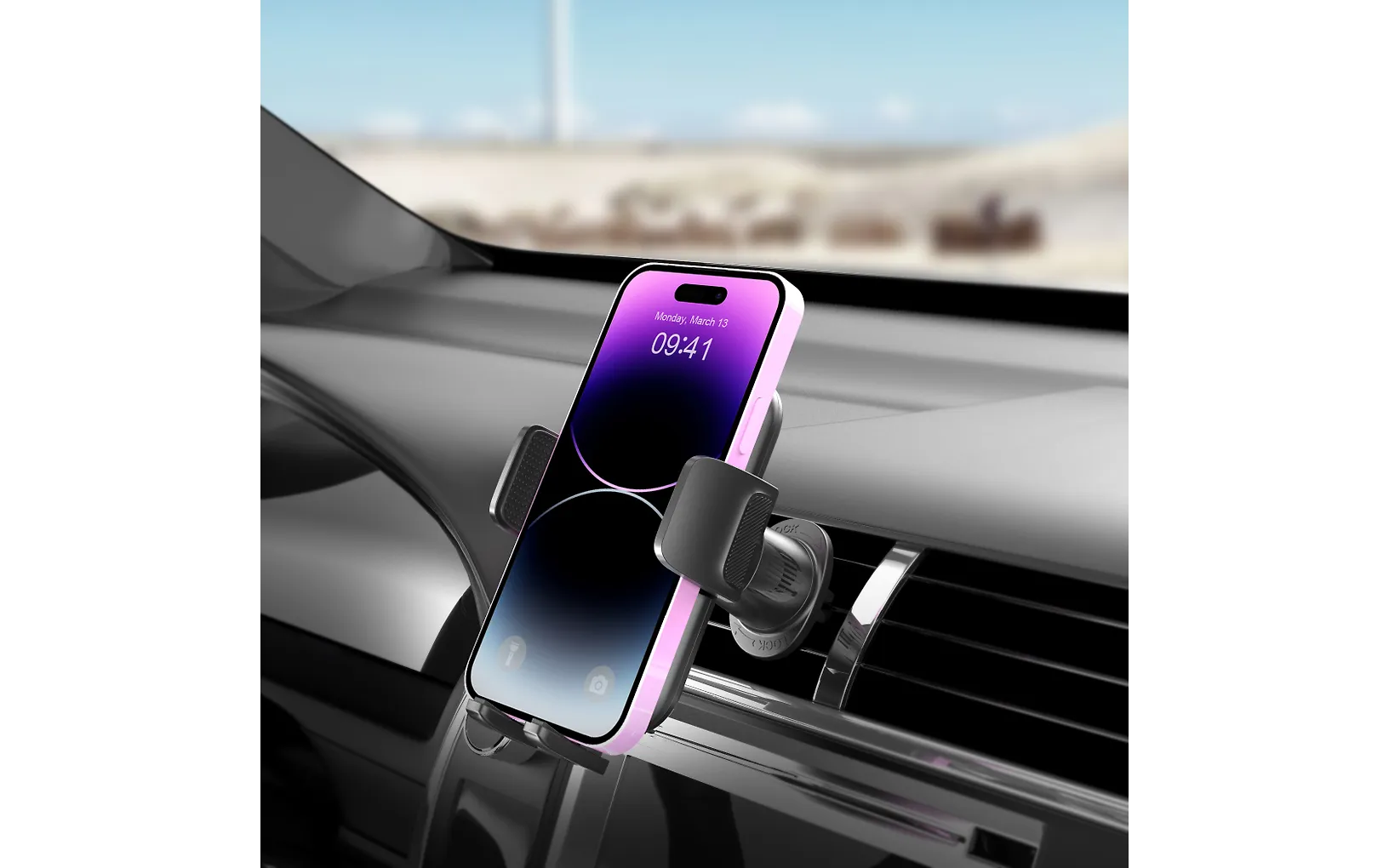 FoneKit Air Vent -autoteline ilmastointiritilään