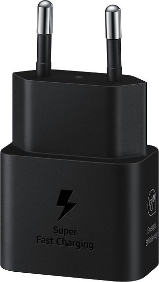 Samsung 25W USB-C GaN -verkkovirtalaturi, musta – kuva 3