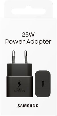 Samsung 25W USB-C GaN -verkkovirtalaturi, musta – kuva 6