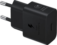 Samsung 25W USB-C GaN -verkkovirtalaturi, musta