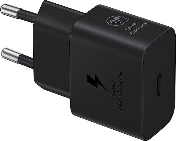 Samsung 25W USB-C GaN -verkkovirtalaturi, musta