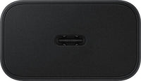 Samsung 25W USB-C GaN -verkkovirtalaturi, musta – kuva 4