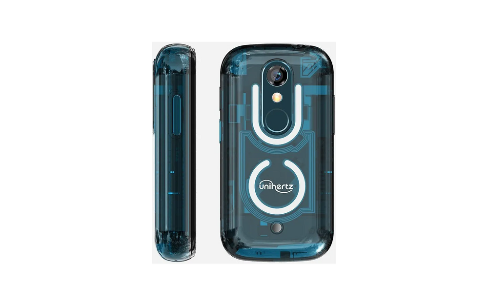 Unihertz Jelly Star -puhelin, 256/8 Gt, sininen