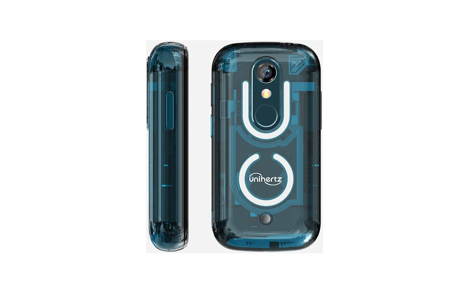 Unihertz Jelly Star -puhelin, 256/8 Gt, sininen