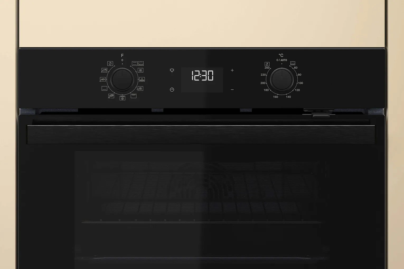 Whirlpool OMR58HU1B fristående ugn, svart