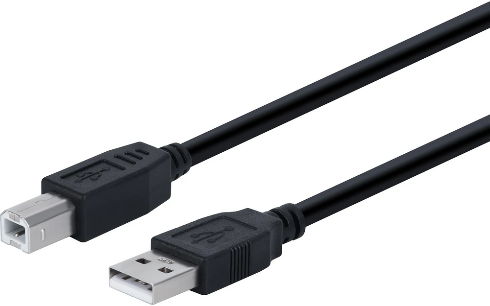 Fuj:tech USB-A - USB-B-kabel, 5 m