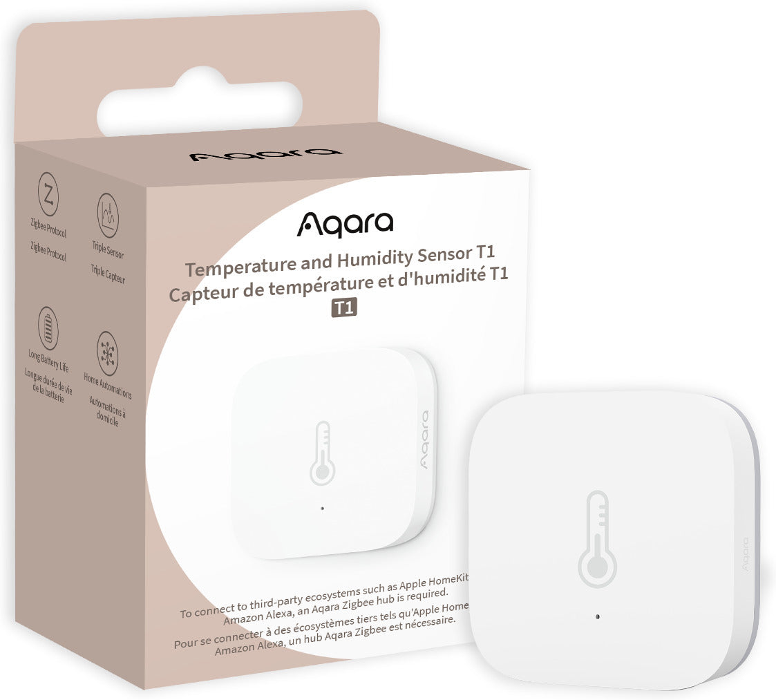 Aqara Temperature and Humidity Sensor T1 lämpö- ja kosteusmittari – kuva 4