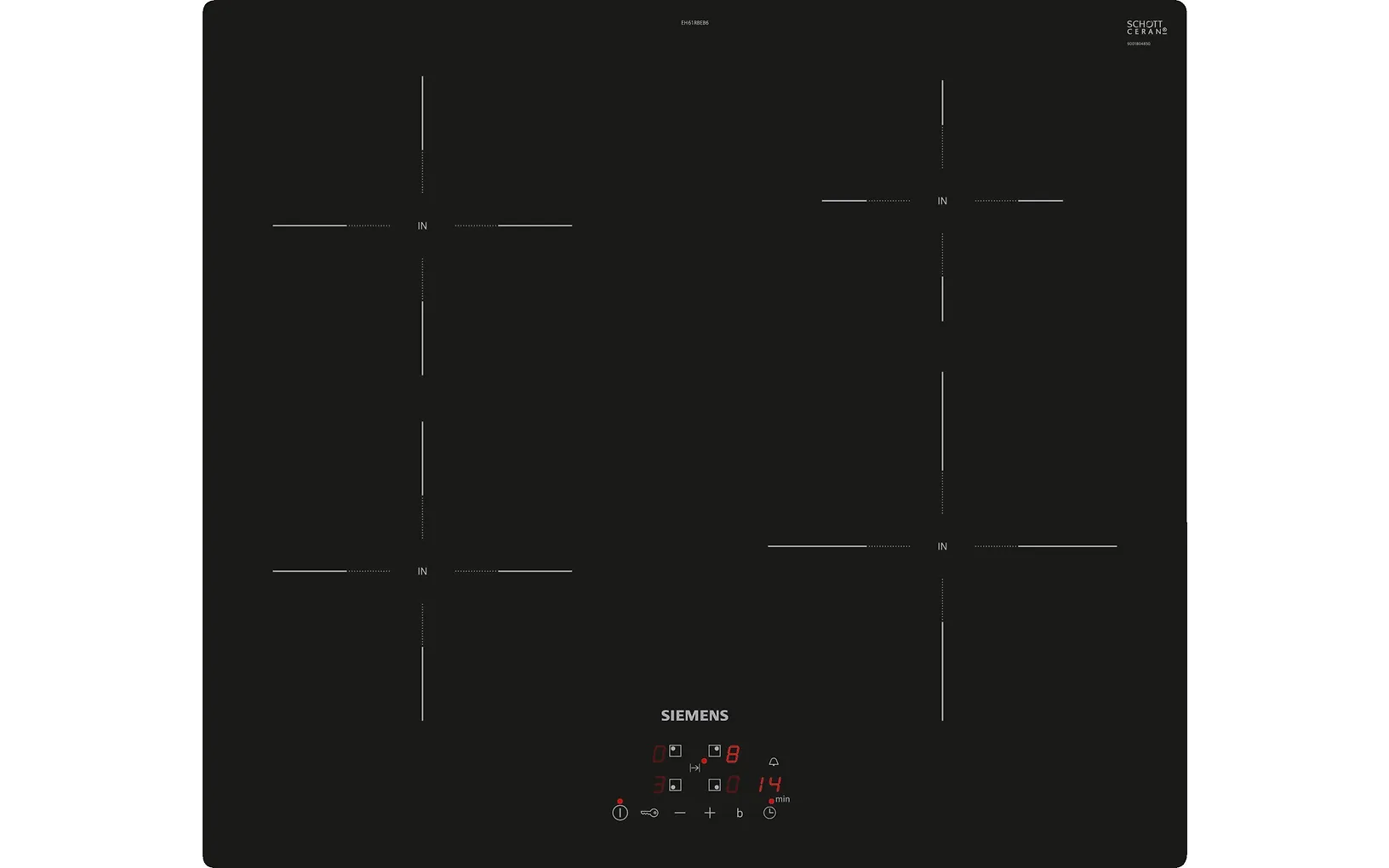 Siemens EH61RBEB6E iQ100 induktiotaso