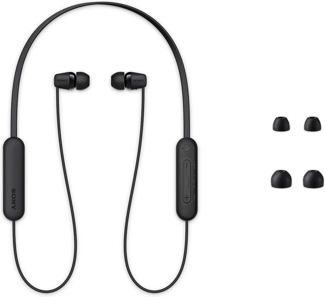 Sony WI-C100 Bluetooth-nappikuulokkeet, musta