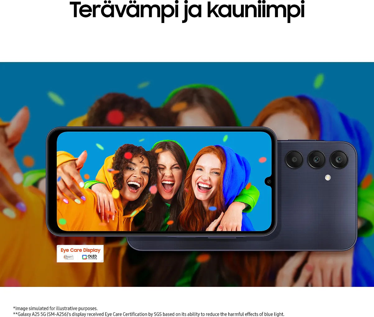 Samsung Galaxy A25 5G, 128/6 Gb, svart