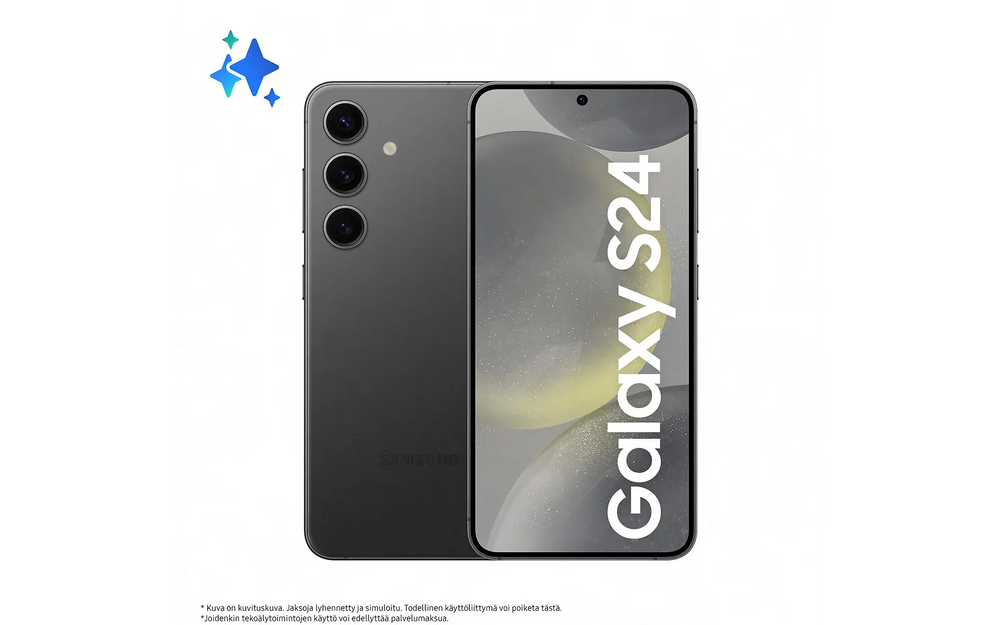 Samsung Galaxy S24 5G -puhelin, 256/8 Gt, Onyx Black