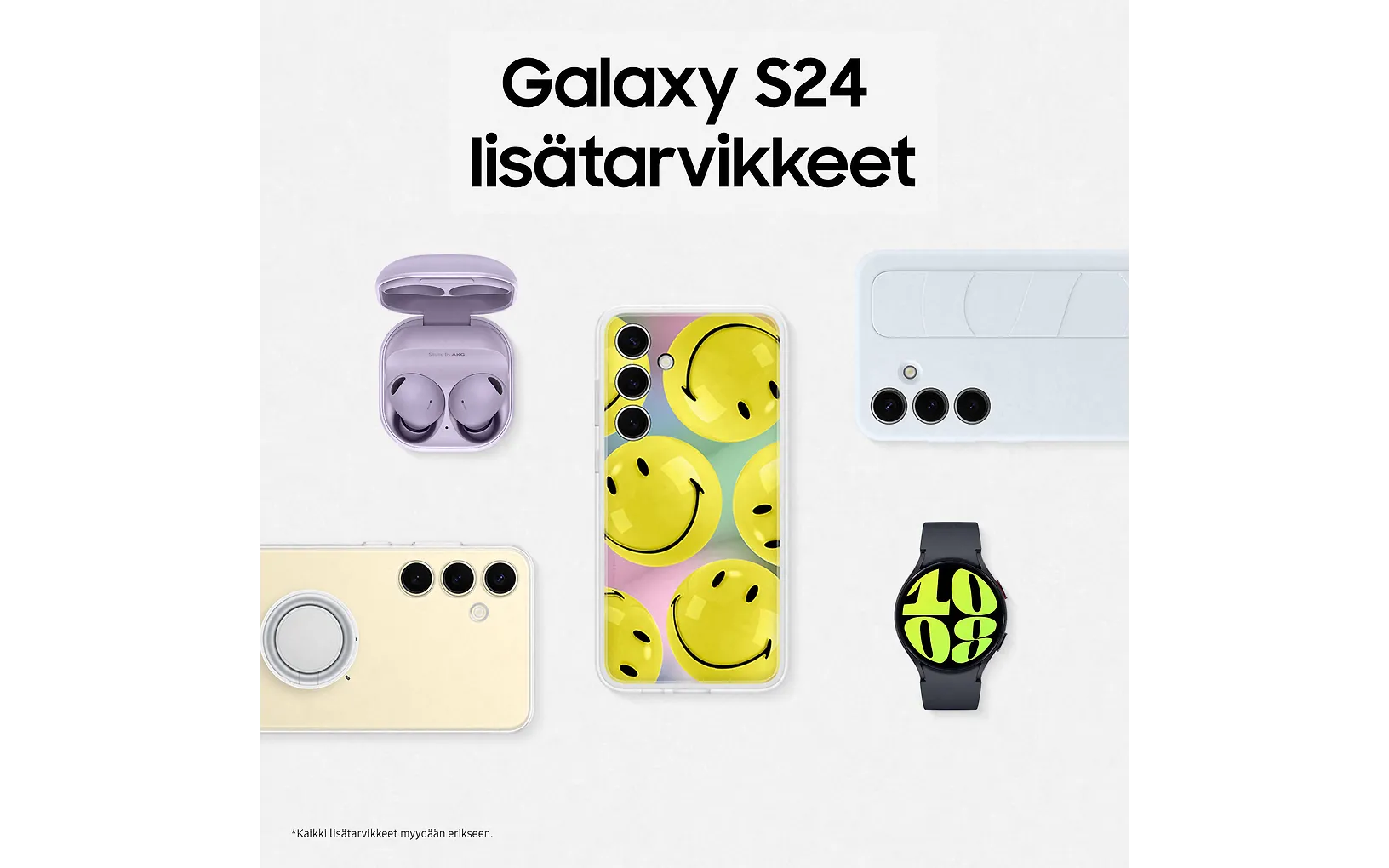 Samsung Galaxy S24 5G -puhelin, 256/8 Gt, Onyx Black