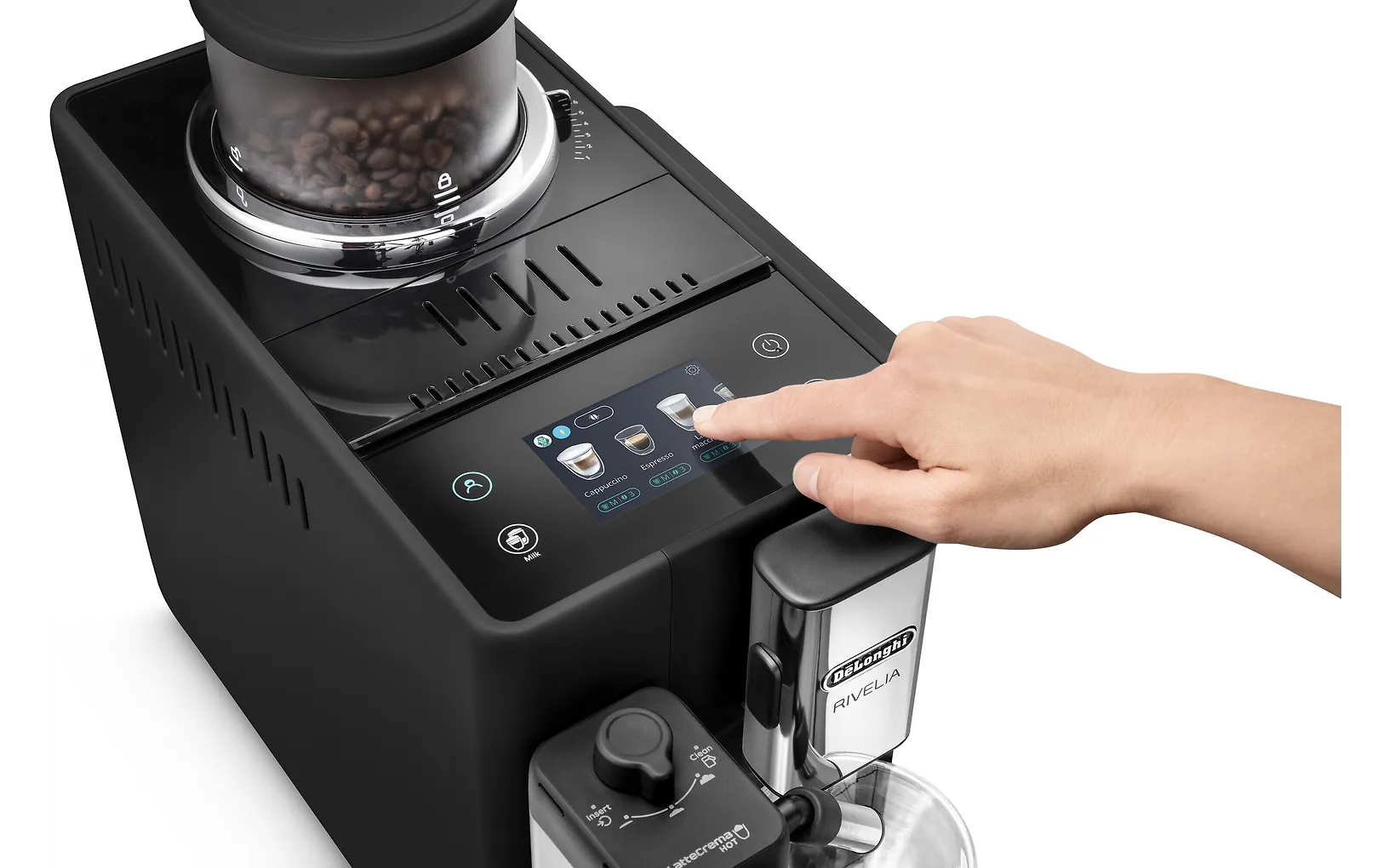 DeLonghi Rivelia EXAM440.55.B kahviautomaatti, musta
