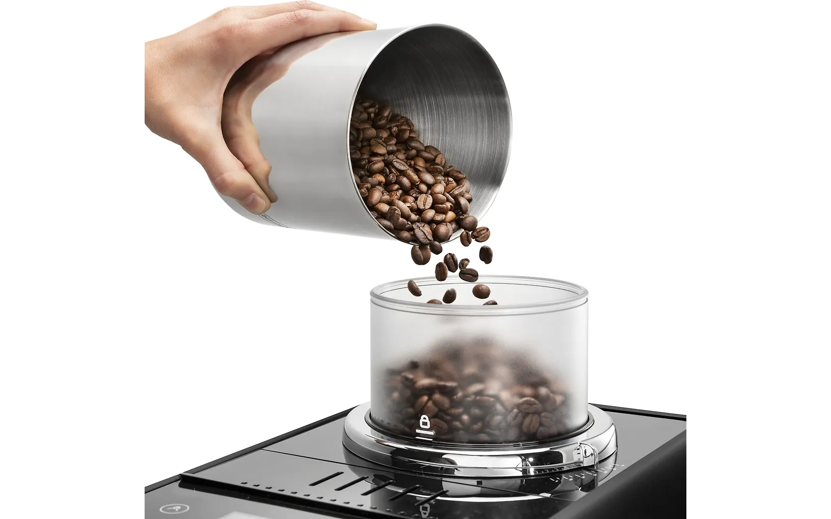 DeLonghi Rivelia EXAM440.55.B kahviautomaatti, musta
