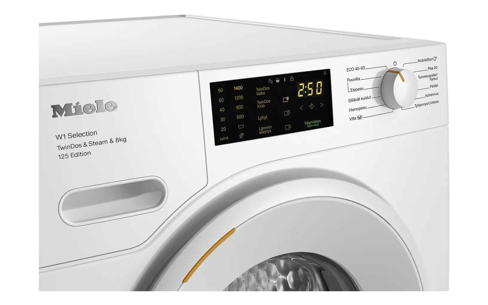 Miele WSB 683 WCS 125 Edition pyykinpesukone - E-store.fi