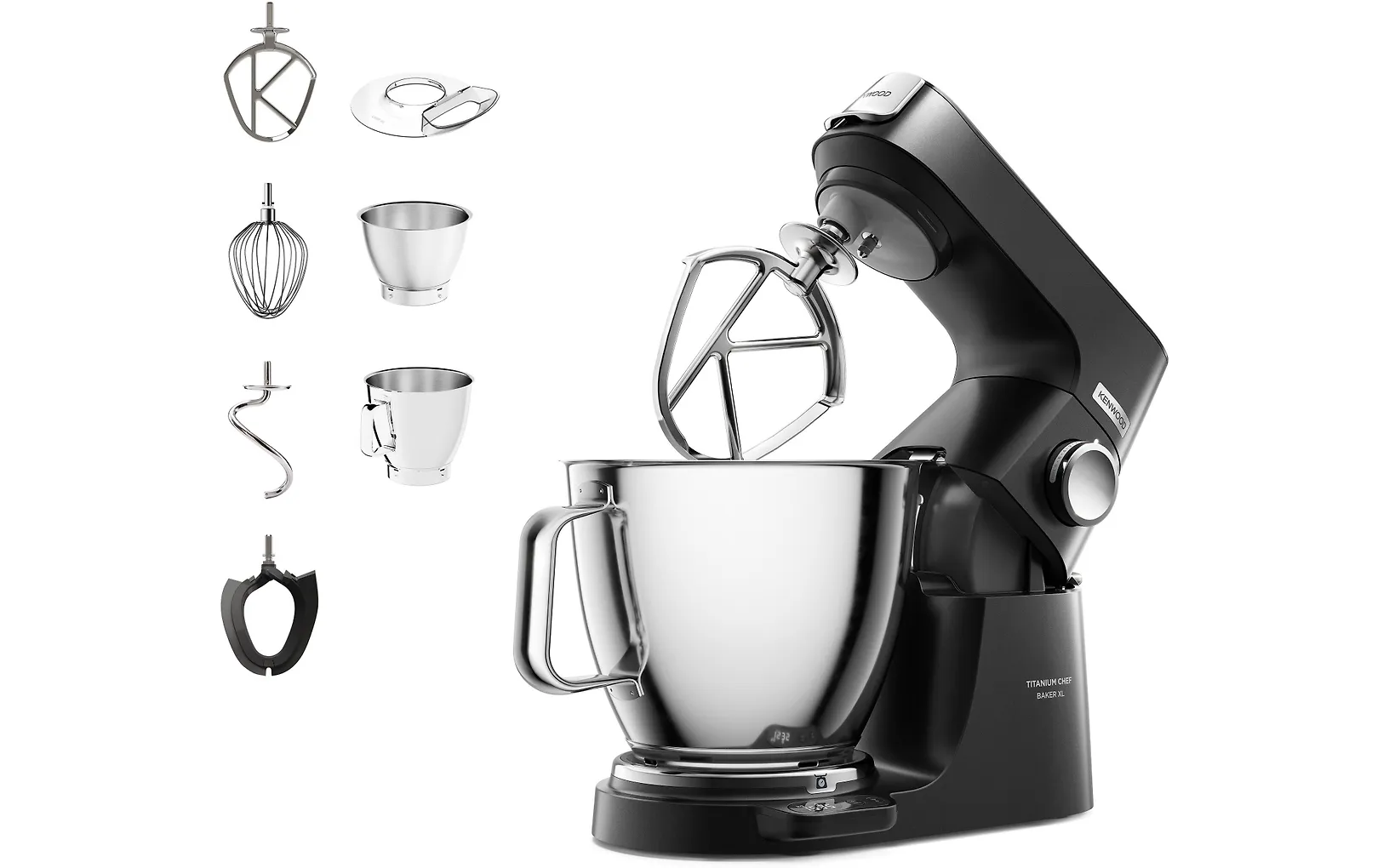 Kenwood KVL85.004BK Titanium Chef Baker XL assistent