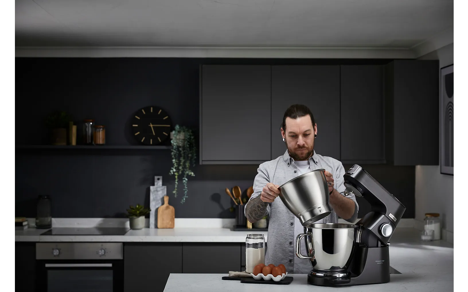 Kenwood KVL85.004BK Titanium Chef Baker XL assistent