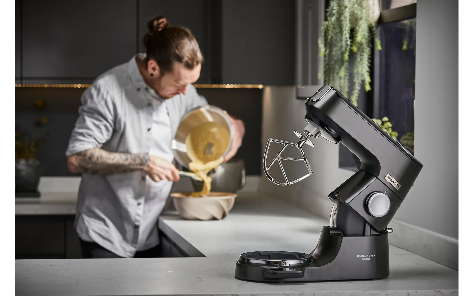 Kenwood KVL85.004BK Titanium Chef Baker XL assistent