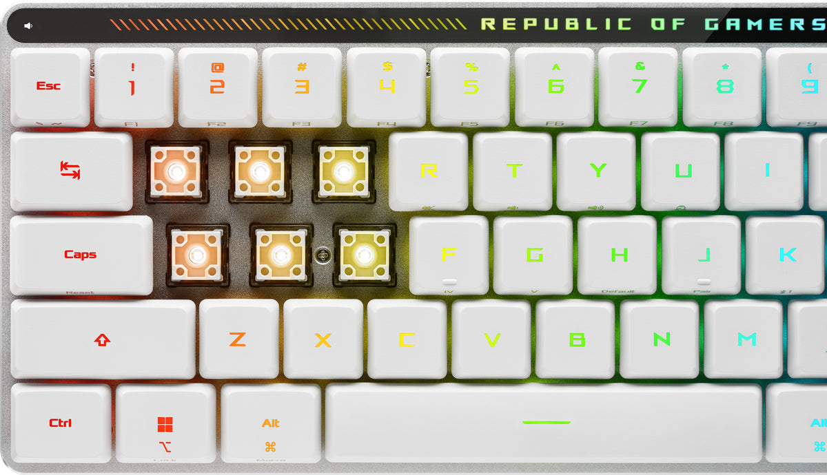 Asus ROG Falchion RX Low Profile -langaton pelinäppäimistö – kuva 9