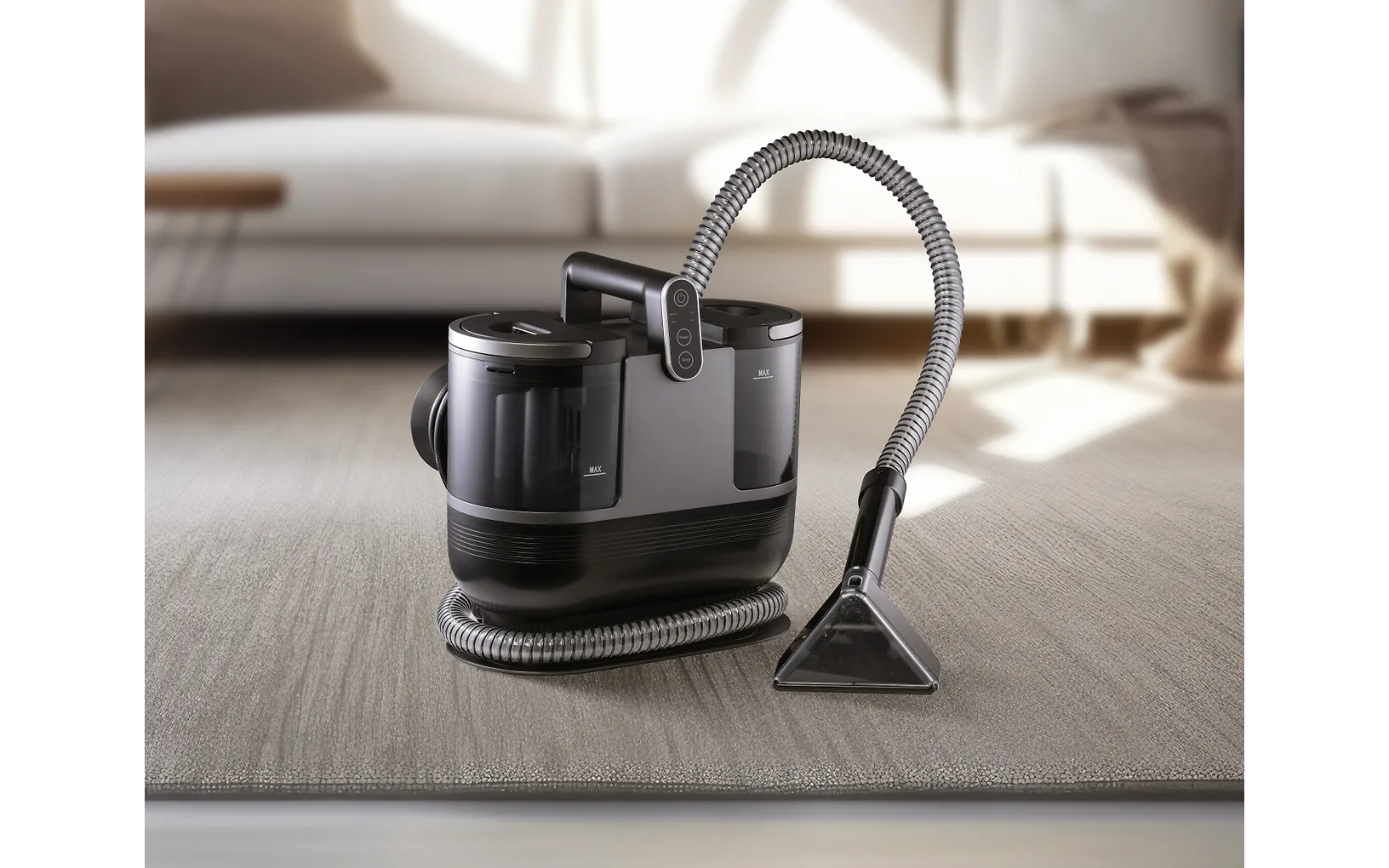 Ströme PowerClean 56A textiltvätt, svart